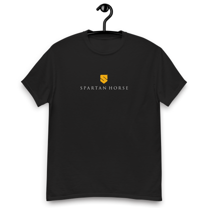 Spartan v1. Logo, Black T-Shirt